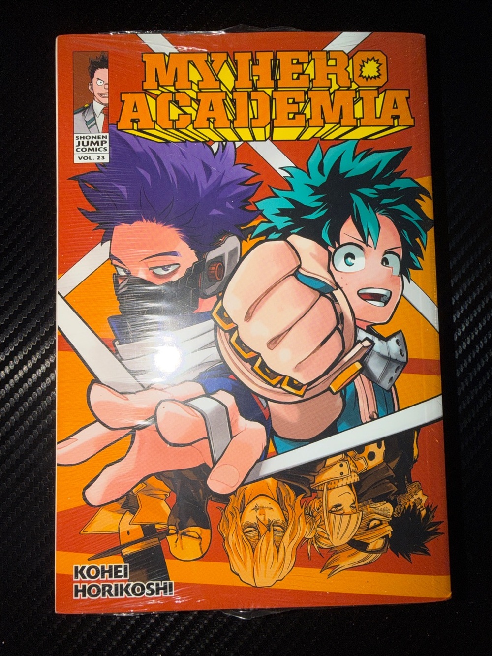 My Hero Academia Vol. 23 Manga - Bright Orange & Teal Cover